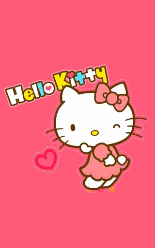 可爱Hello Kitty苹果手机壁纸(3)