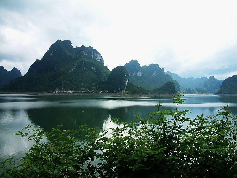 大明山山水风景图片素材
