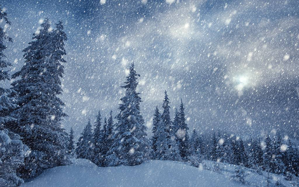 冬天自然风景图片高清精选