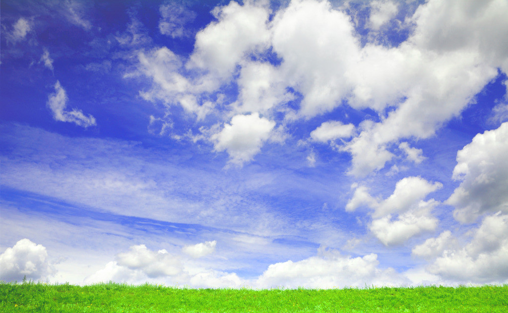 蓝天白云自然风景图片合辑